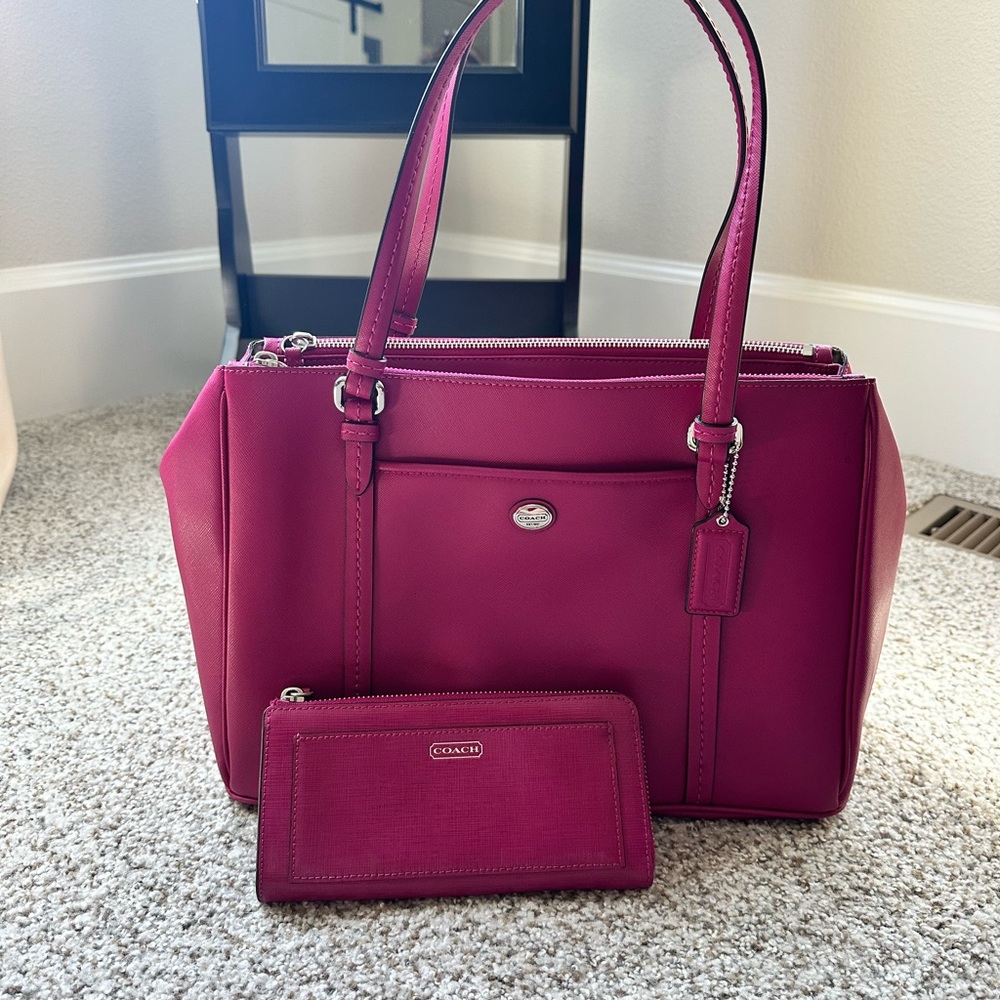Coach Pink Tote Bag Collection
